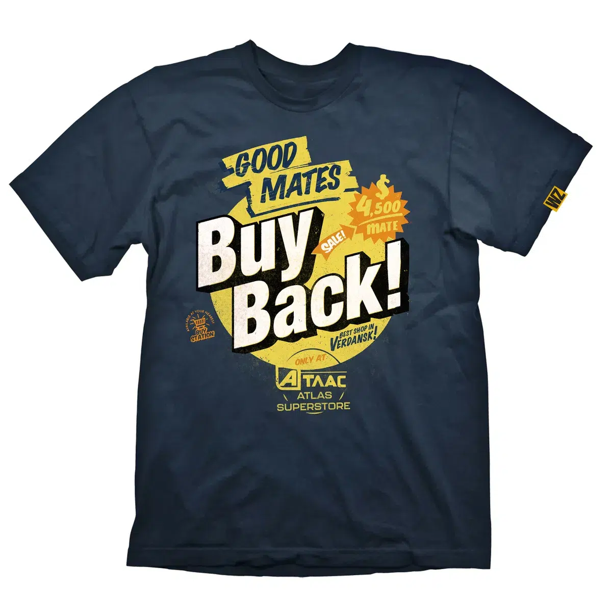 Call of Duty Warzone T-Shirt "Buy Back" French Navy