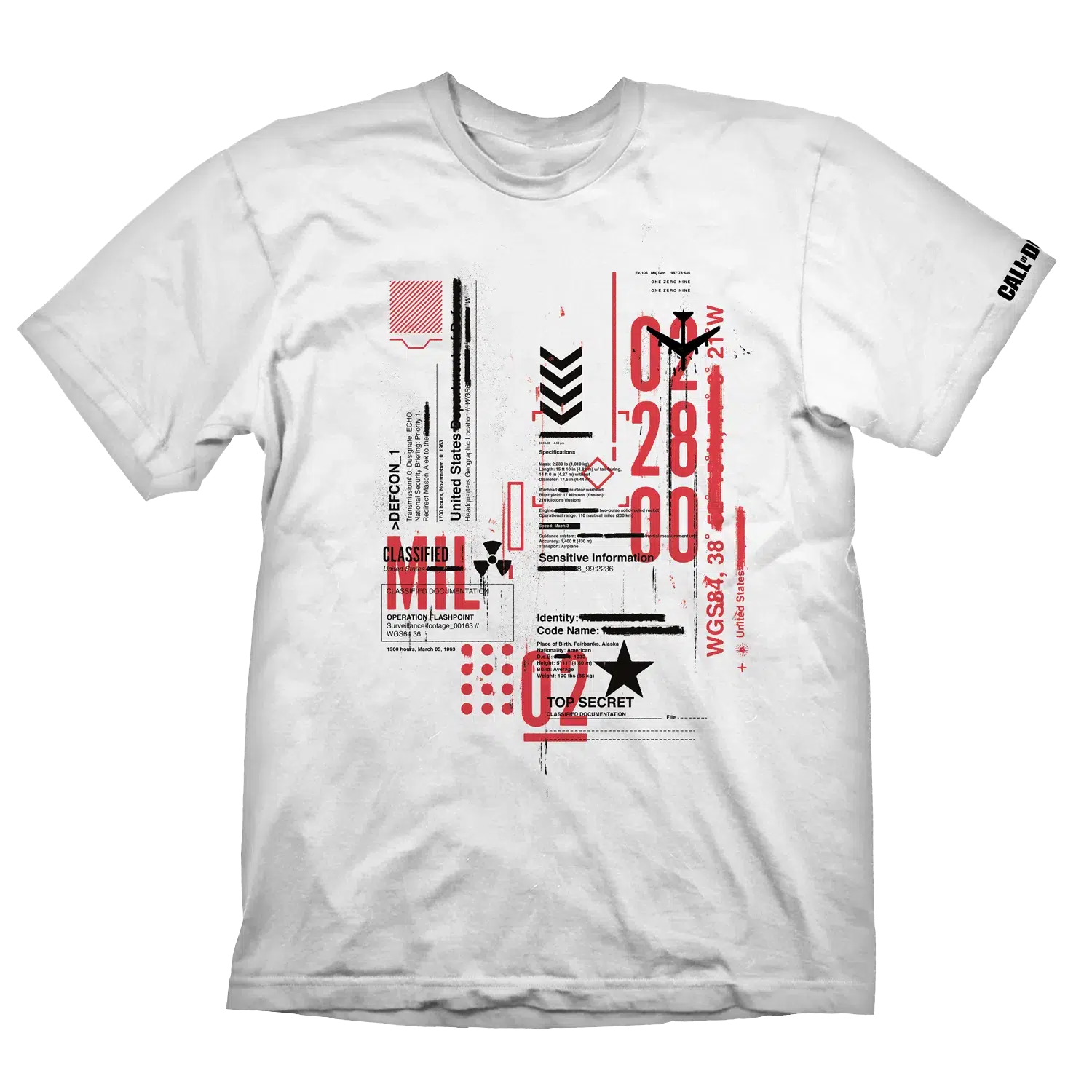 Call of Duty: T-Shirt "Defcon-1" White