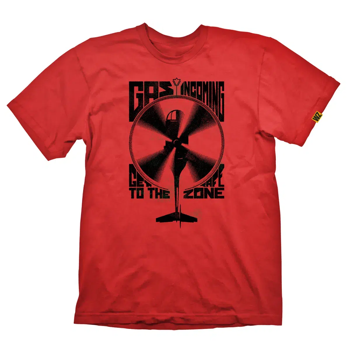 Call of Duty Warzone T-Shirt "Gas Incoming" Red
