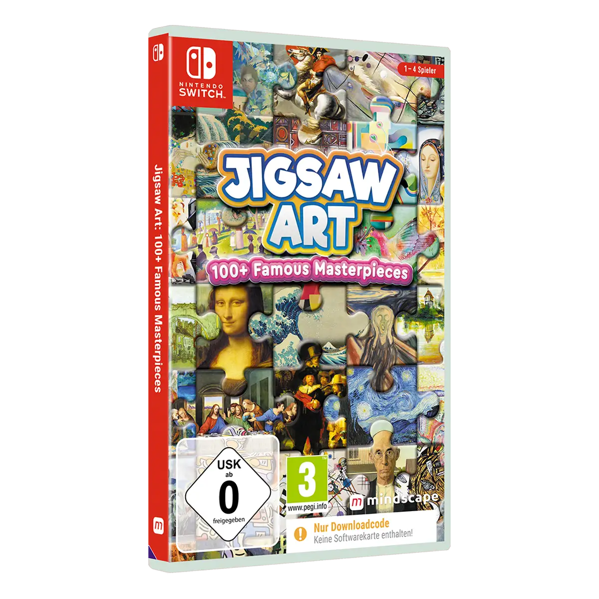 Jigsaw Art: 100+ Famous Masterpieces (Code in a Box) (Switch) Jigsaw Art: 100+ Famous Masterpieces (Code in a Box) (Switch)
