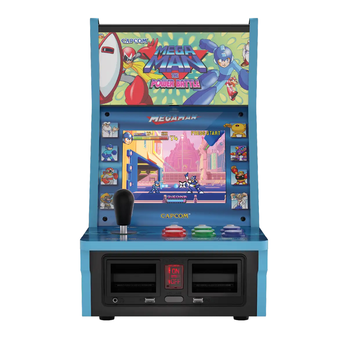 Blaze Evercade Alpha Mega Man Bartop Arcade Image 14
