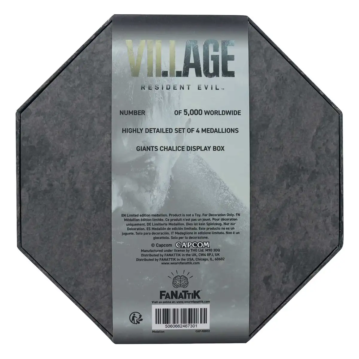 Resident Evil Village Replica House Crest Medallion Collection Image 9