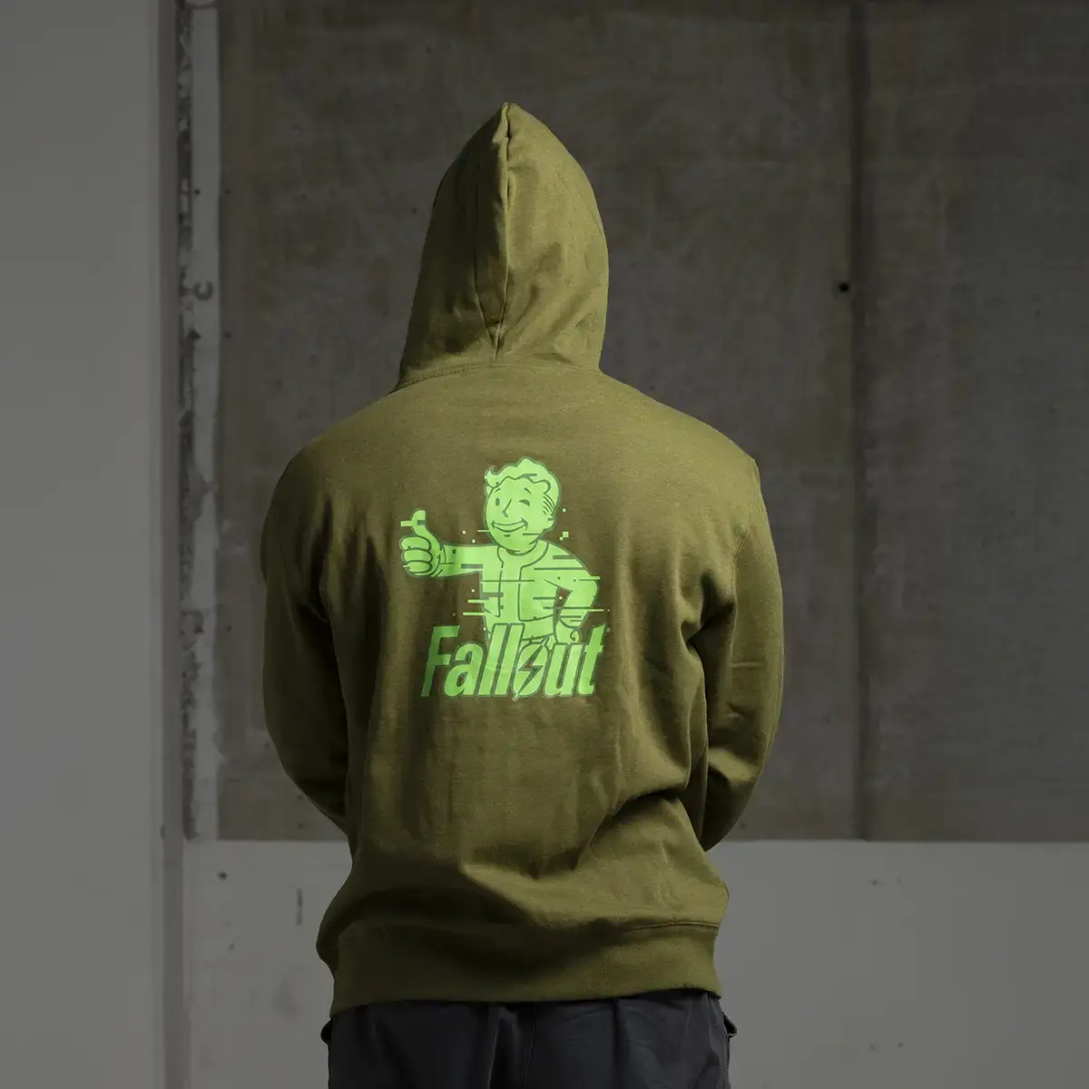 Fallout Analog Pip-Boy Zip Up Hoodie S Fallout Analog Pip-Boy Zip Up Hoodie S