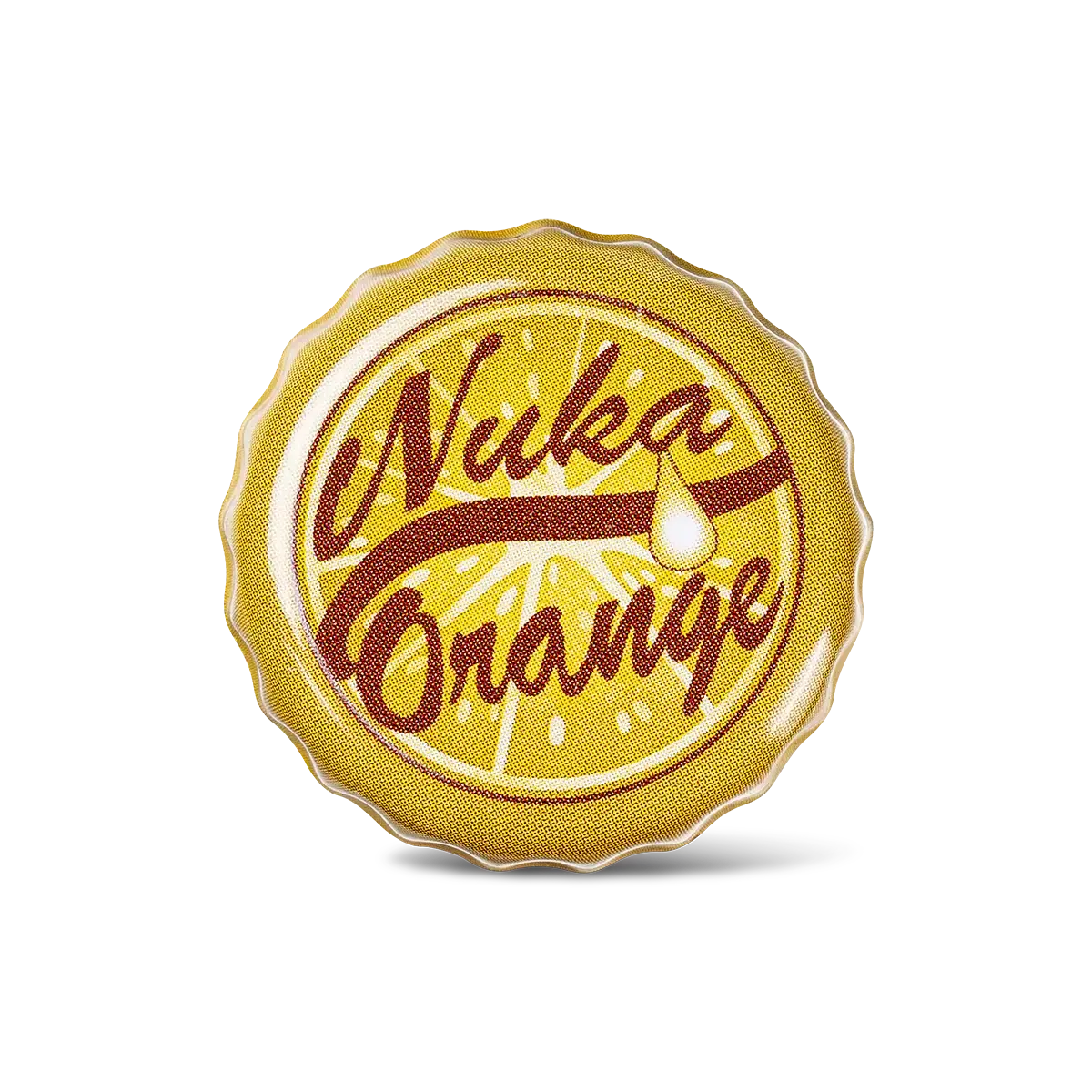Fallout Kronkorken Reihe "Nuka Cola Orange" mit Sammelbüchse Fallout Kronkorken Reihe "Nuka Cola Orange" mit Sammelbüchse