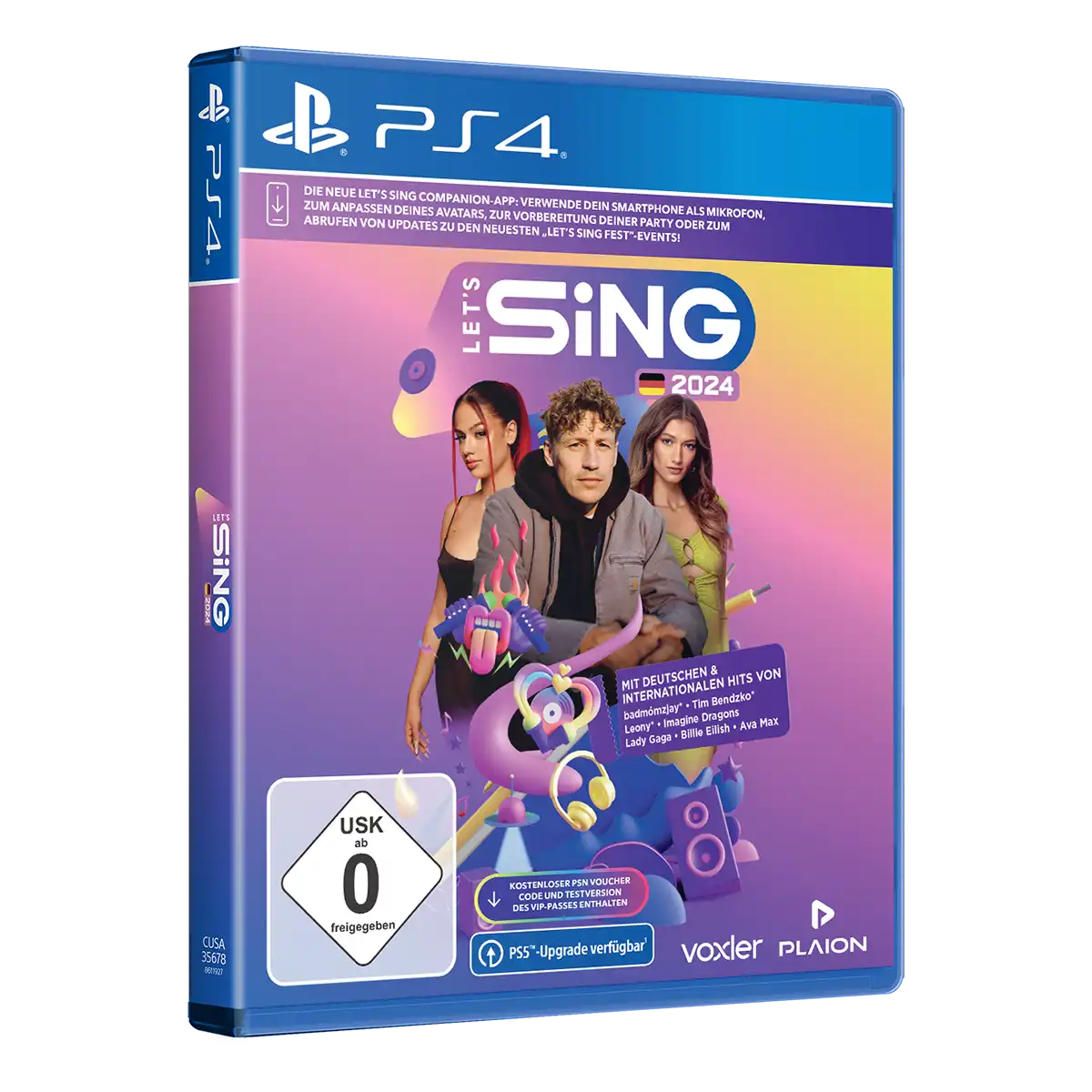 Let's Sing 2024 German Version (PS4) Let's Sing 2024 German Version (PS4)