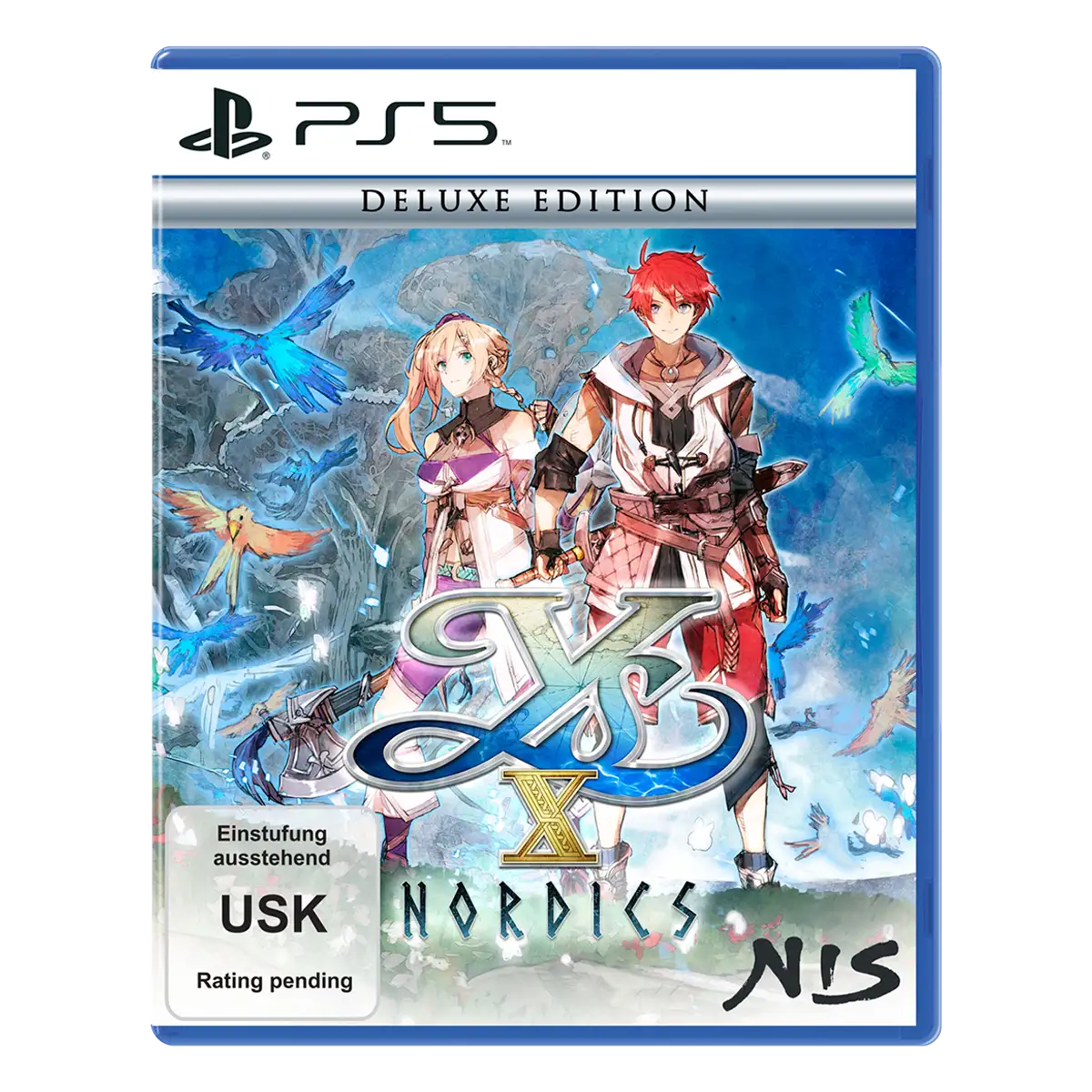 Ys X: Nordics - Deluxe Edition (PS5) Cover Ys X: Nordics - Deluxe Edition (PS5) Cover