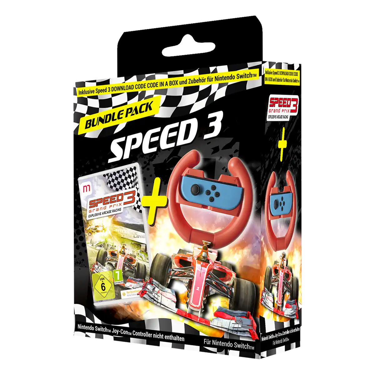 Speed 3 Racing Wheel Bundle (Switch) Image 2