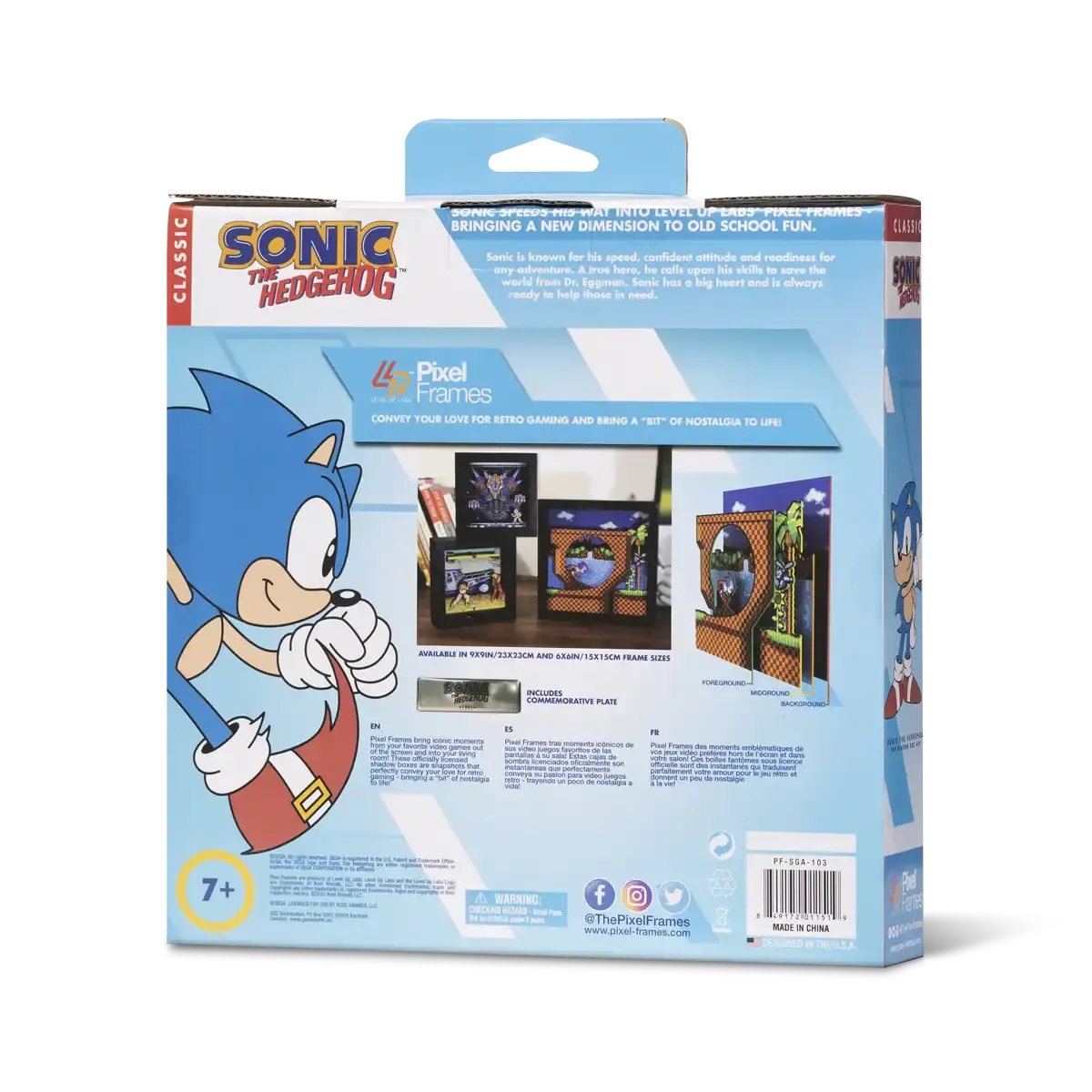 Pixel Frames Sonic "Loop Scene" Pixel Frames Sonic "Loop Scene"
