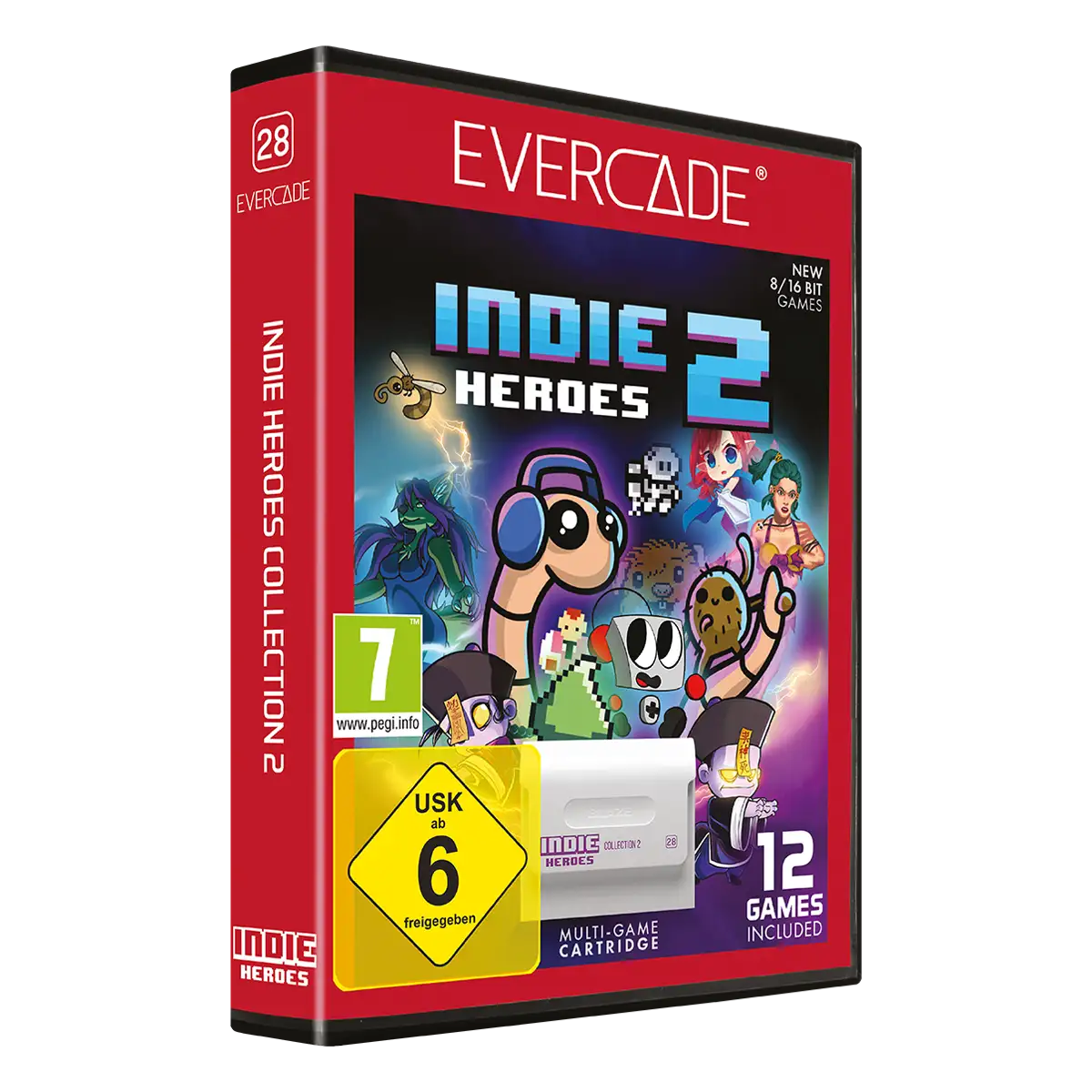 Blaze Evercade Indie Heroes Cartridge 2 Cover