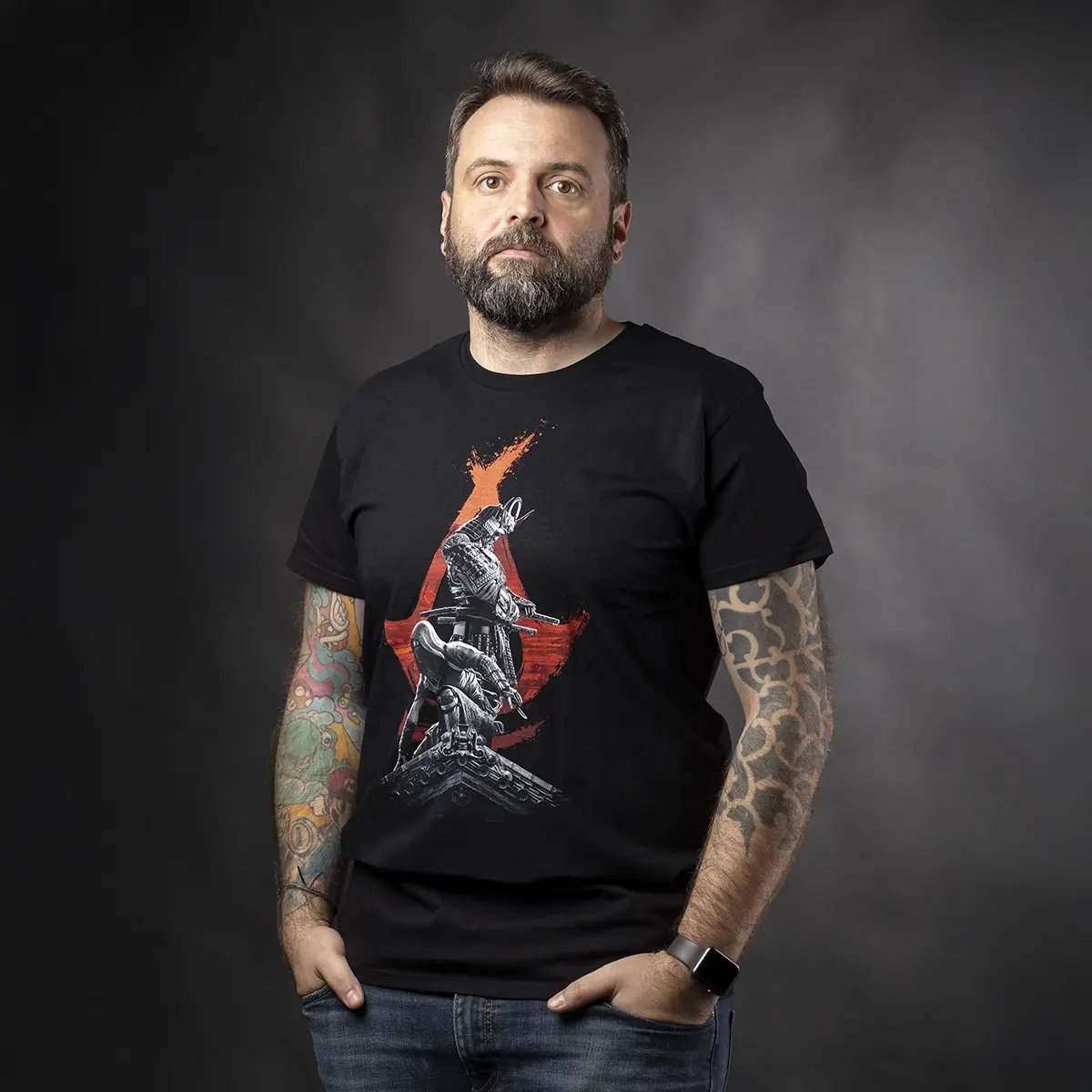 Assassin's Creed Shadows T-Shirt "Key Art" S Assassin's Creed Shadows T-Shirt "Key Art" S