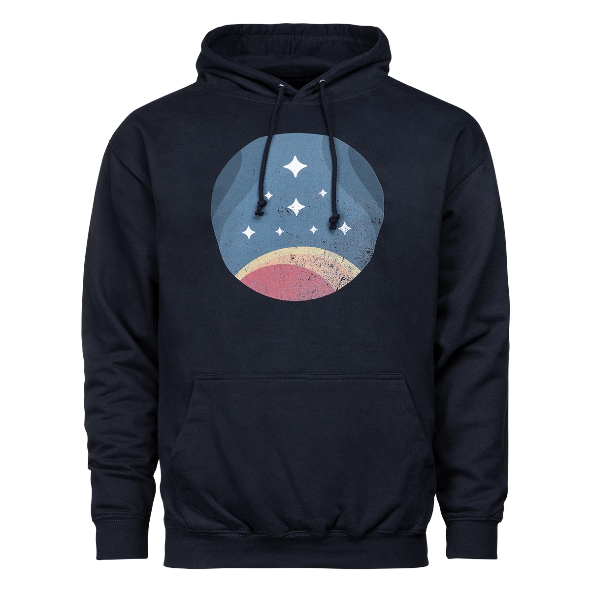 Starfield Retro Constellation Logo Hoodie Navy Starfield Retro Constellation Logo Hoodie Navy