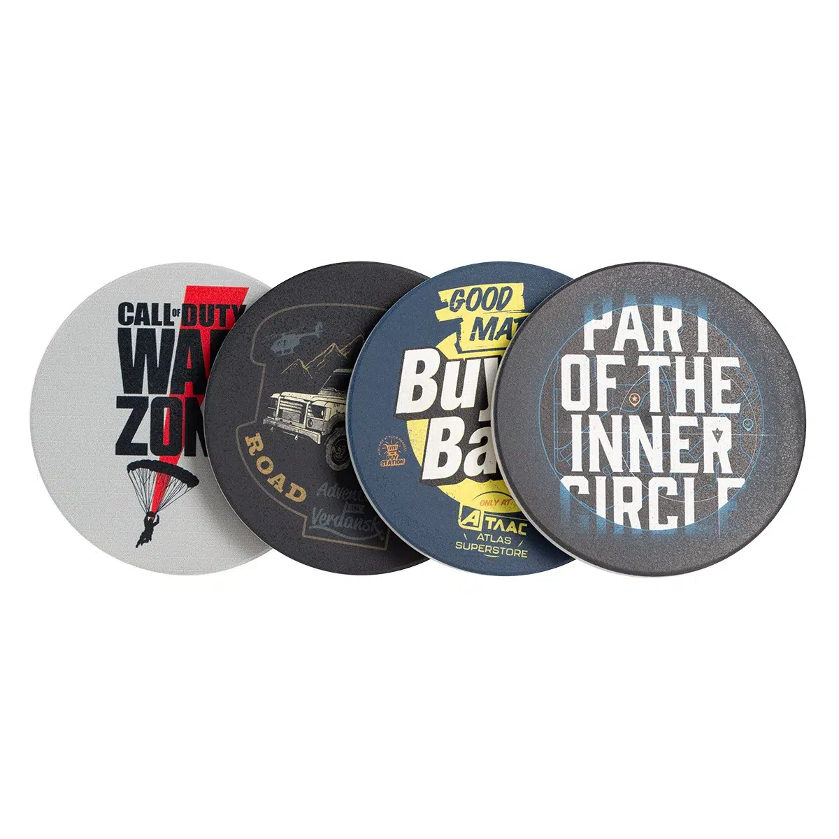 1062051_COD_Warzone_CoasterSet_Icons_Row Call of Duty: Warzone Coaster Set "Icons"