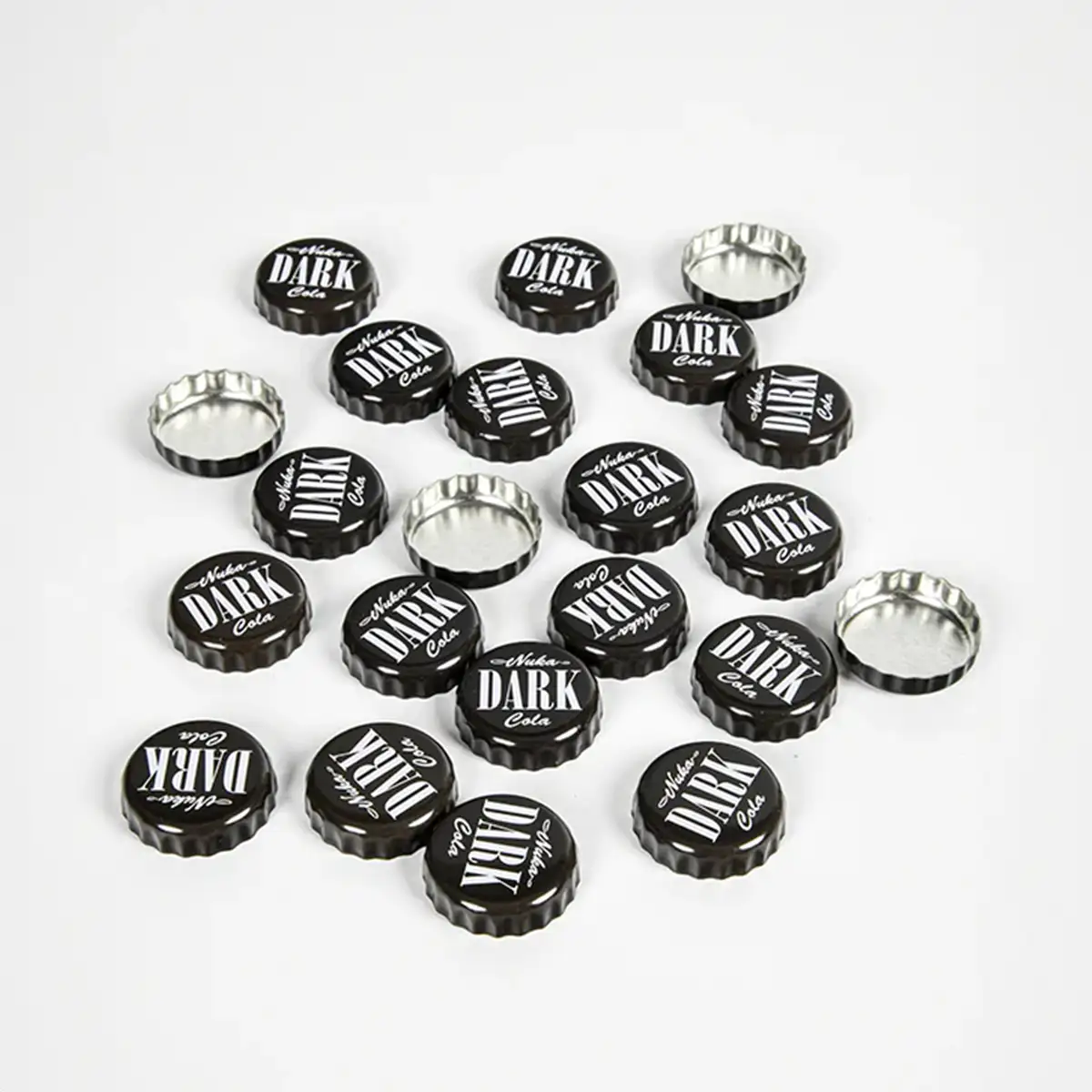 Fallout Bottle Cap Series "Nuka Cola Dark" with Collection Tin Image 2