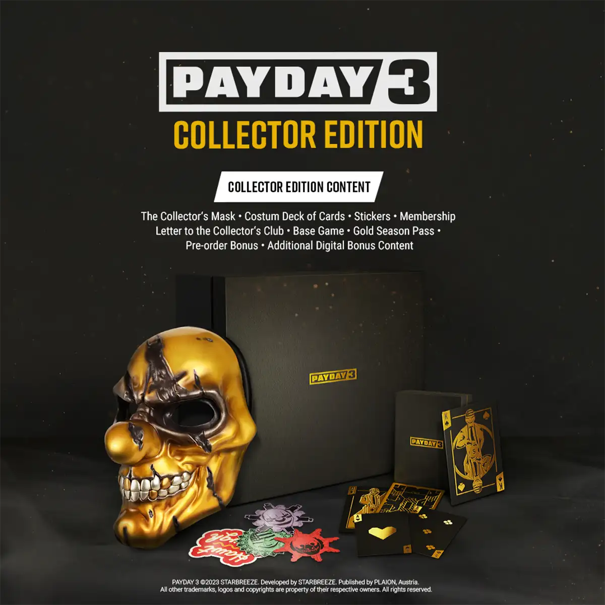 PAYDAY 3 Collector's Edition (Code in a Box ) (PC) Image 3