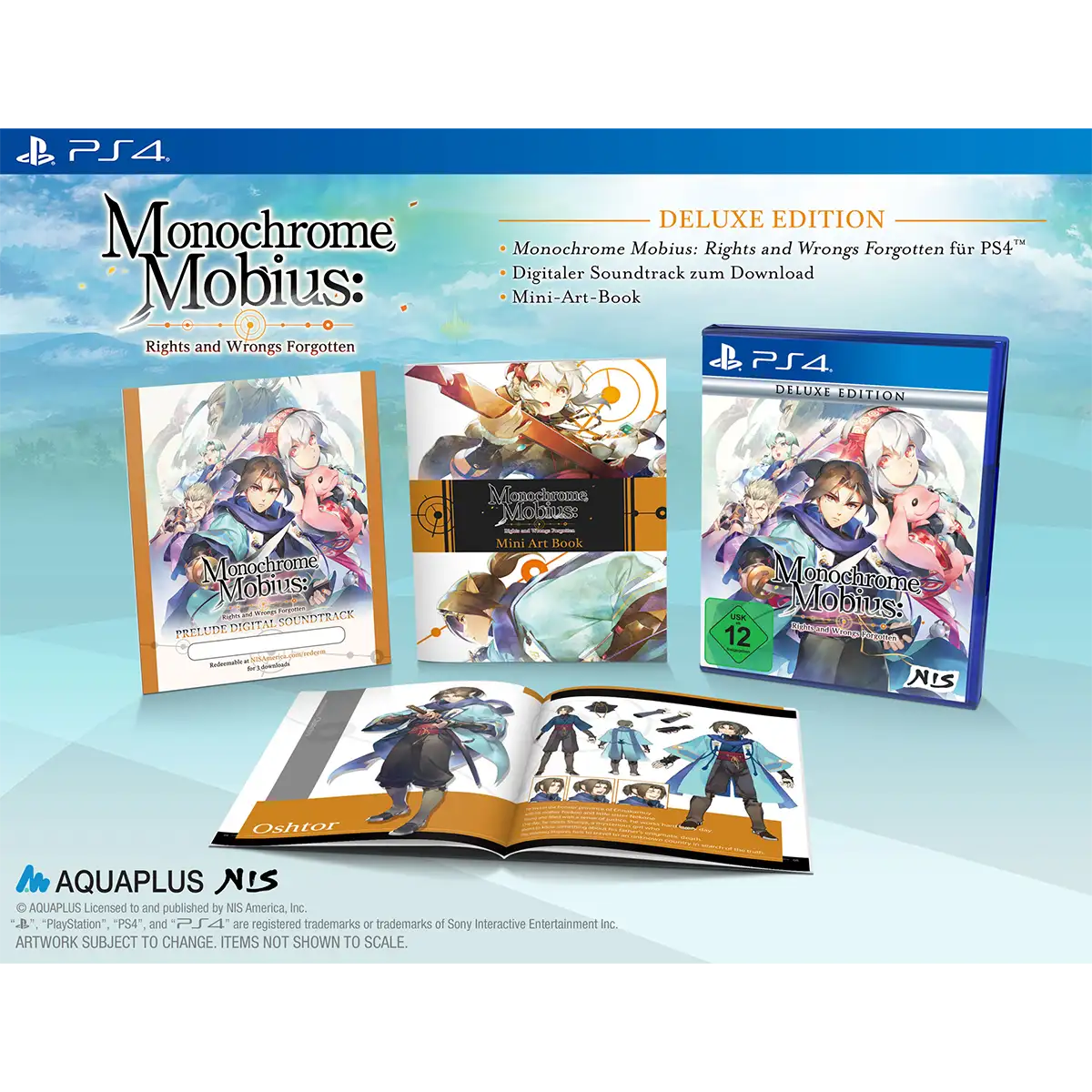 Monochrome Mobius: Rights and Wrongs Forgotten - Deluxe Edition (PS4) Monochrome Mobius: Rights and Wrongs Forgotten - Deluxe Edition (PS4)