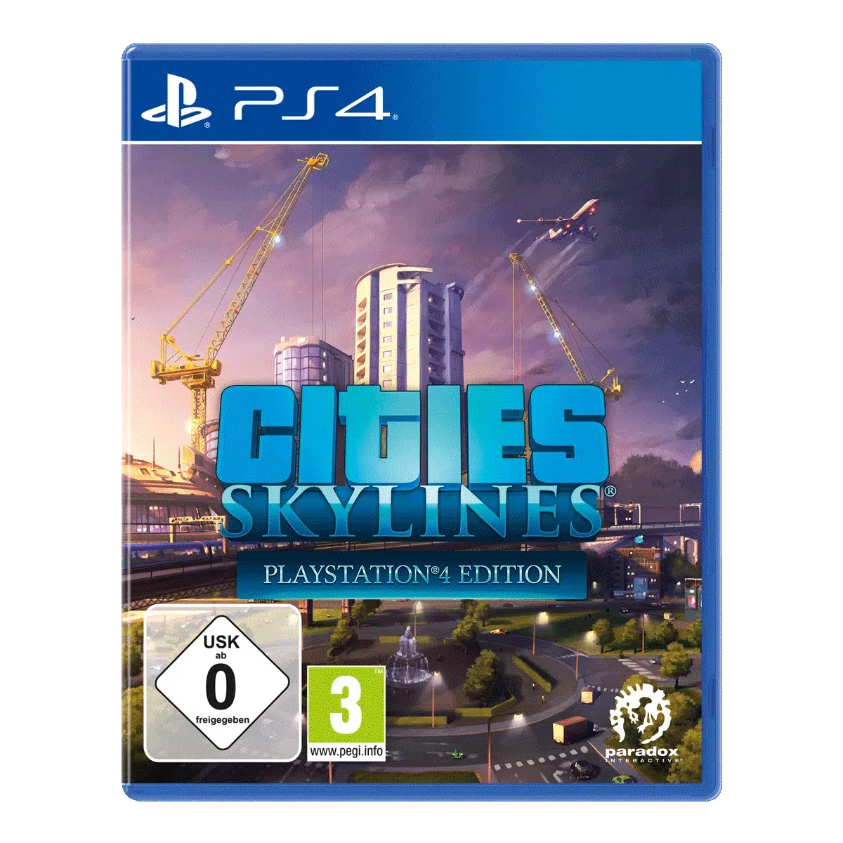 Cities: Skylines (PS4) Cover Cities: Skylines (PS4) Cover