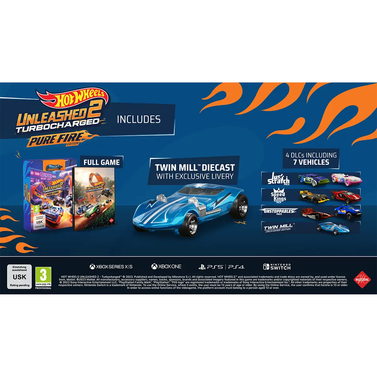 Hot Wheels Unleashed™ 2 Turbocharged Pure Fire Edition (PS4) Image 3
