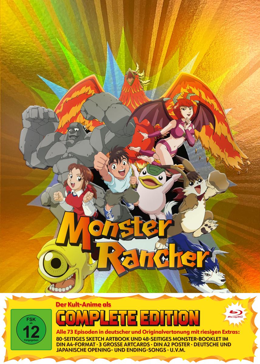 Monster Rancher - Complete Edition: Folge 01-73 [Blu-ray] Cover