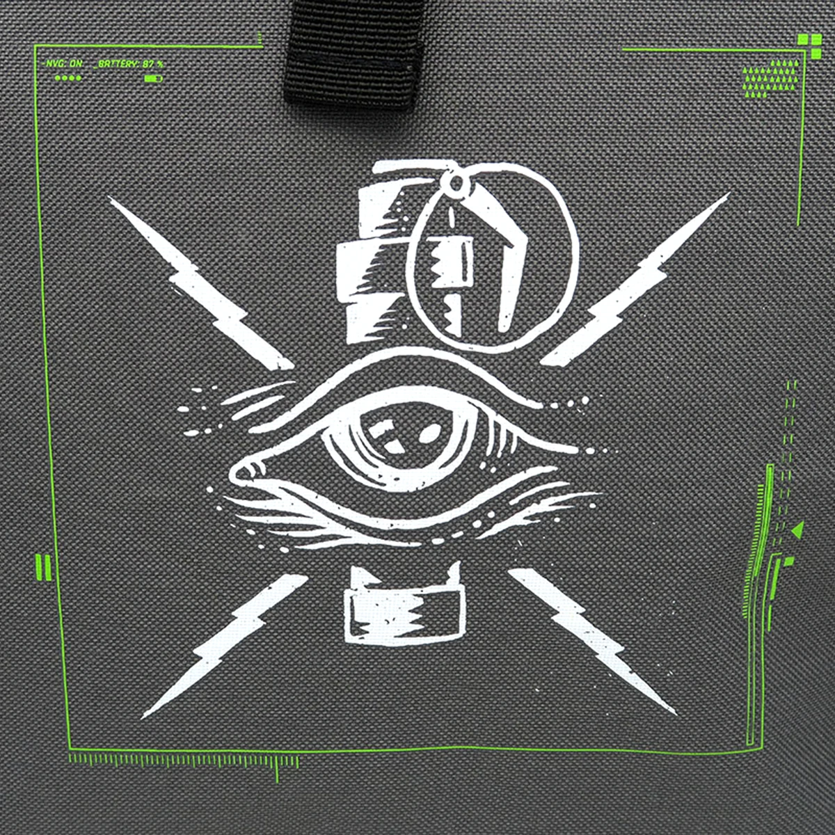 Call of Duty Rolltop Backpack "Blind" Grey Thumbnail 3