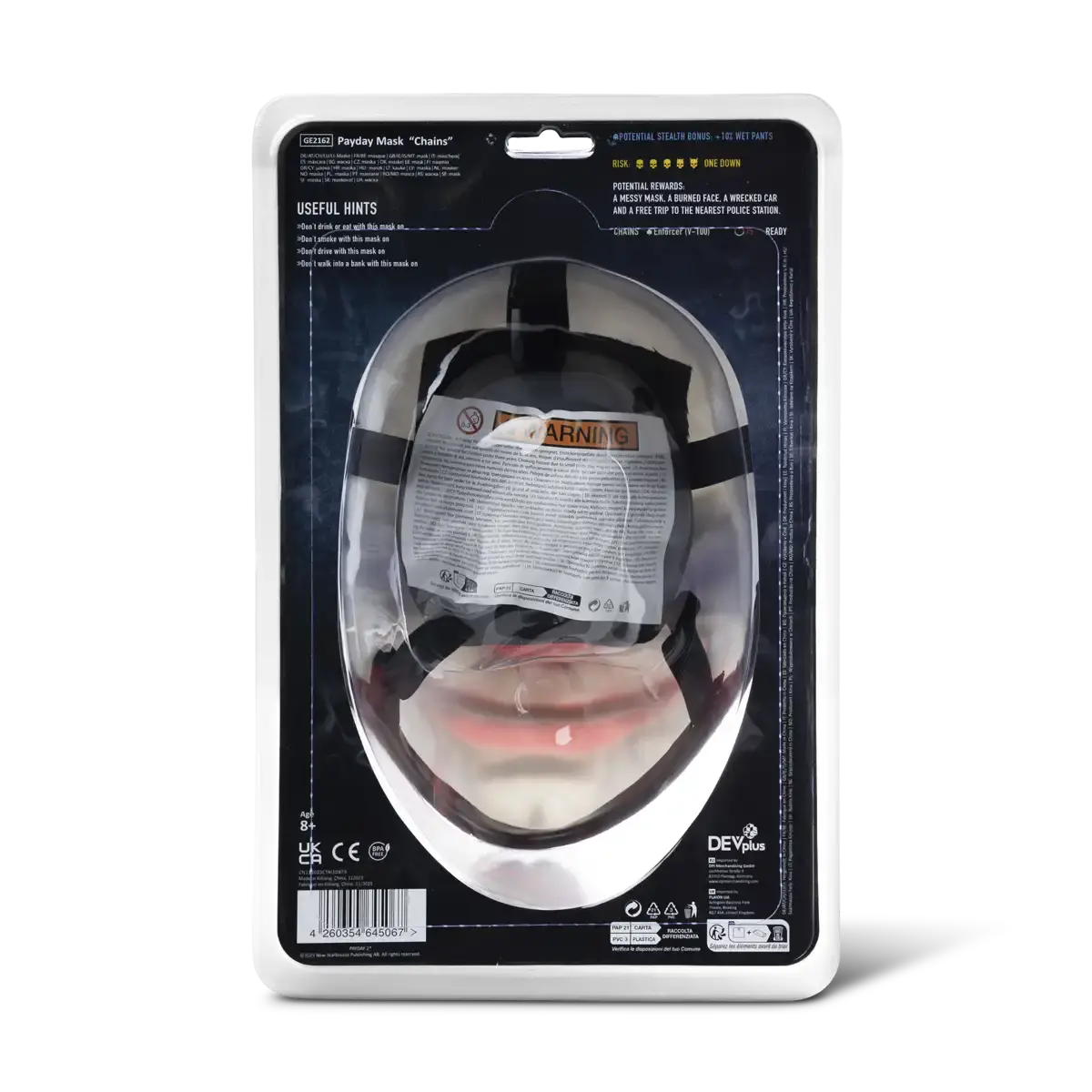 Payday 2 Face Mask "Chains"