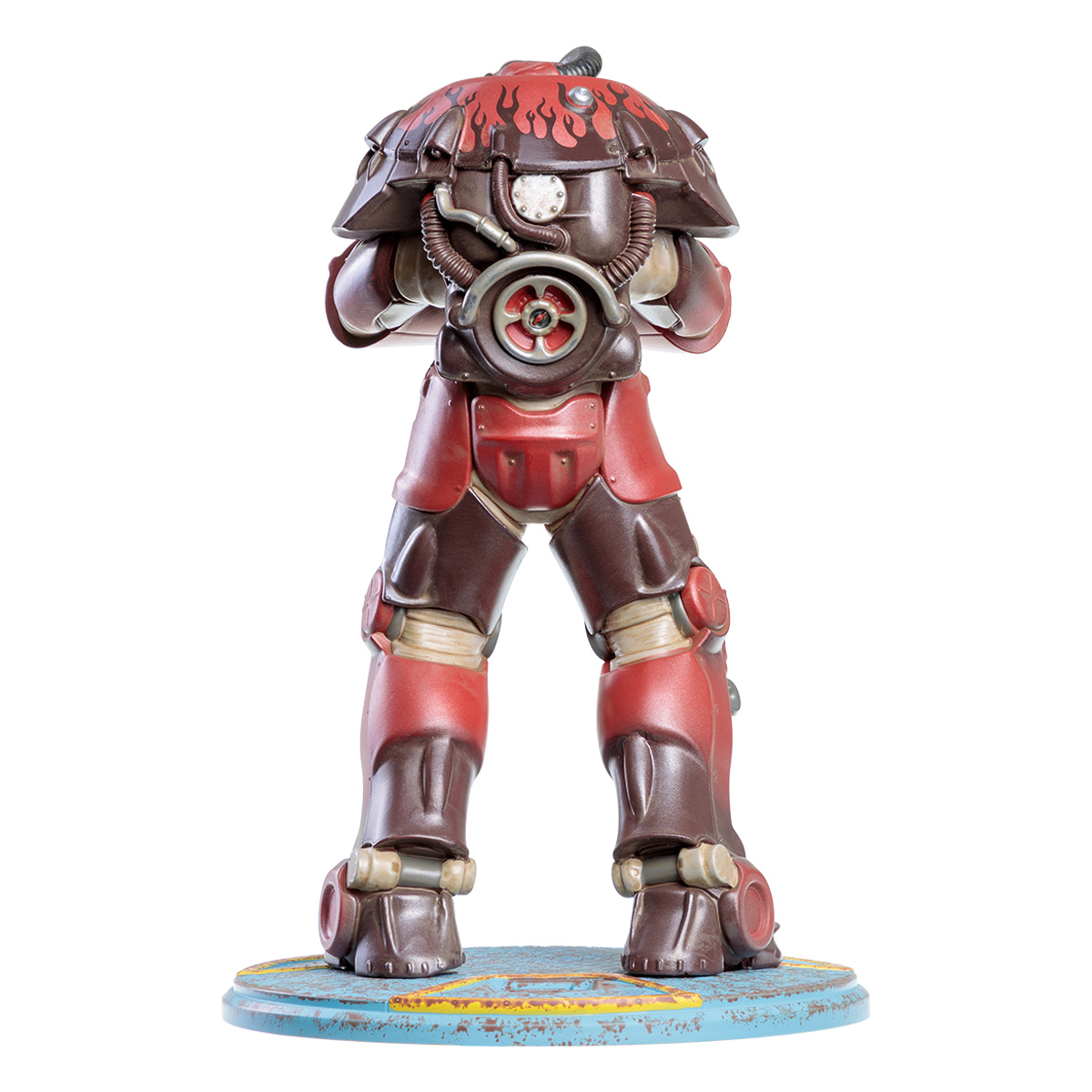 Fallout Power Armor Statue "Hot Rod Flames" Image 8