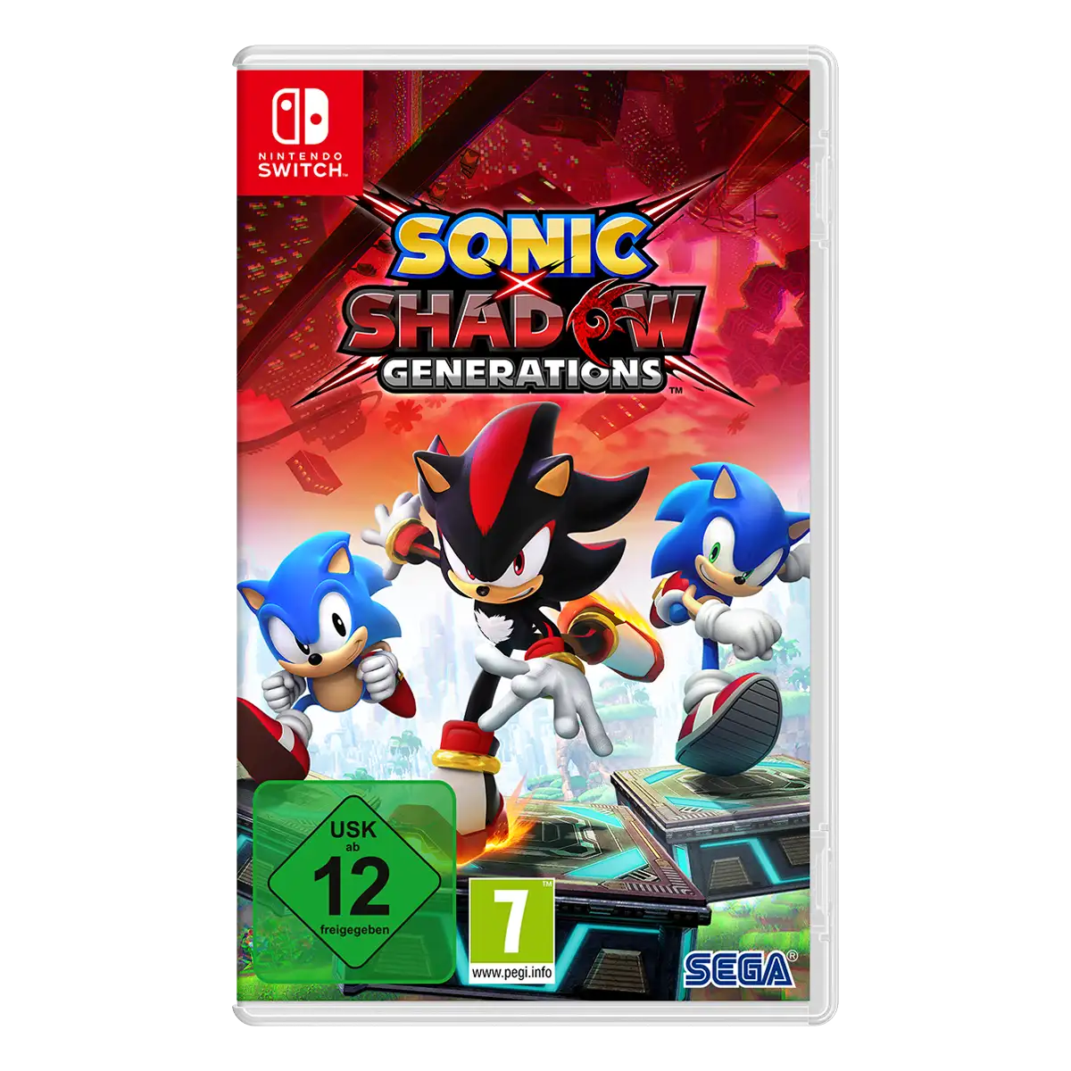 Sonic x Shadow Generations (Switch) Cover