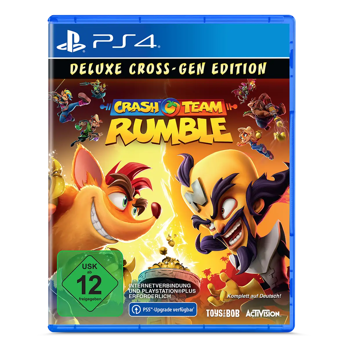 Crash Team Rumble - Deluxe Edition (PS4) Cover Crash Team Rumble - Deluxe Edition (PS4) Cover