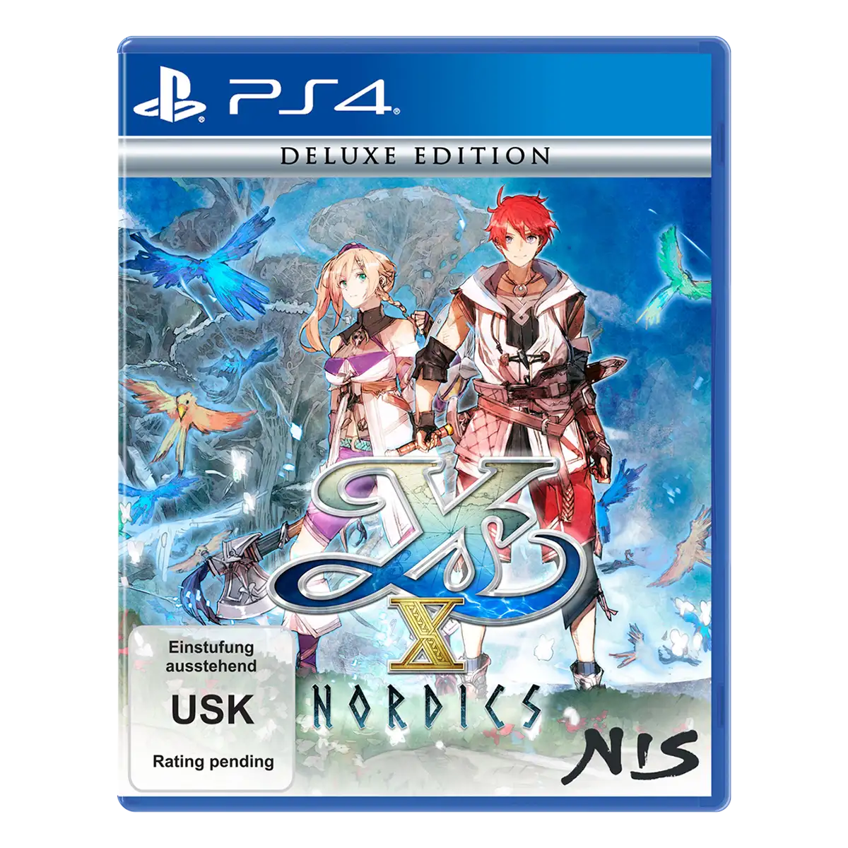 Ys X: Nordics - Deluxe Edition (PS4) Cover