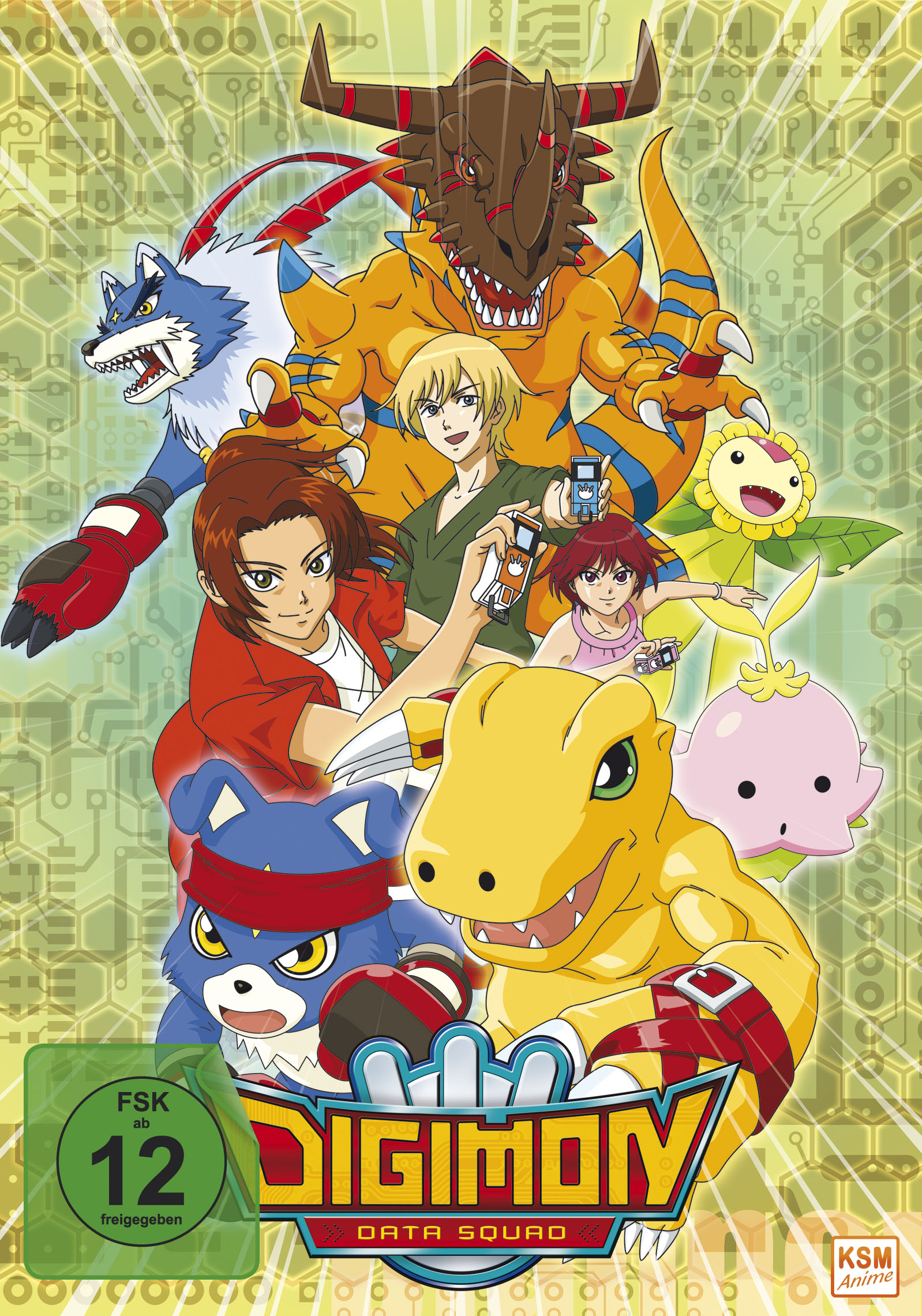 Digimon Data Squad - Volume 1: Episode 01-16 im Sammelschuber Cover