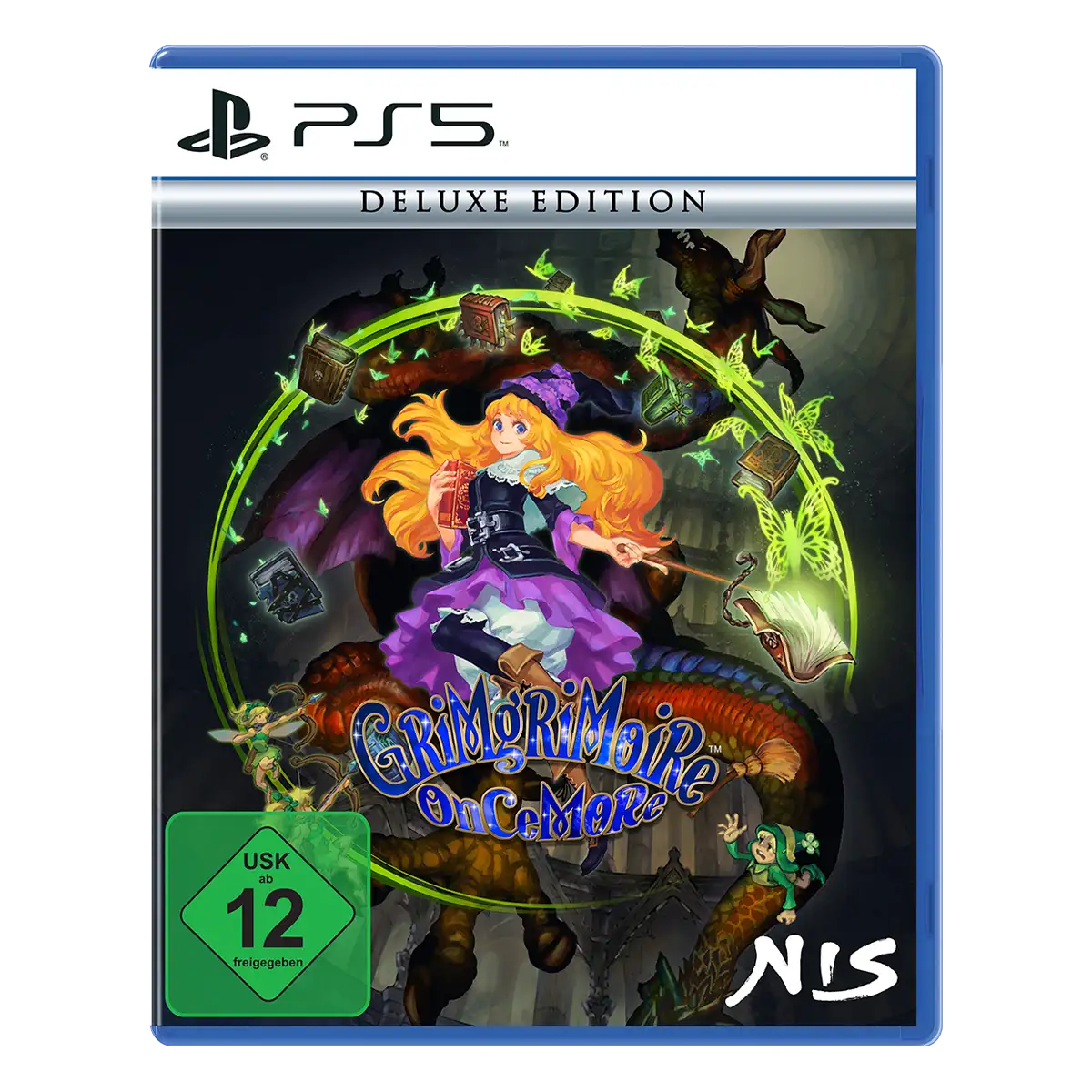 GrimGrimoire OnceMore - Deluxe Edition (PS5) Cover
