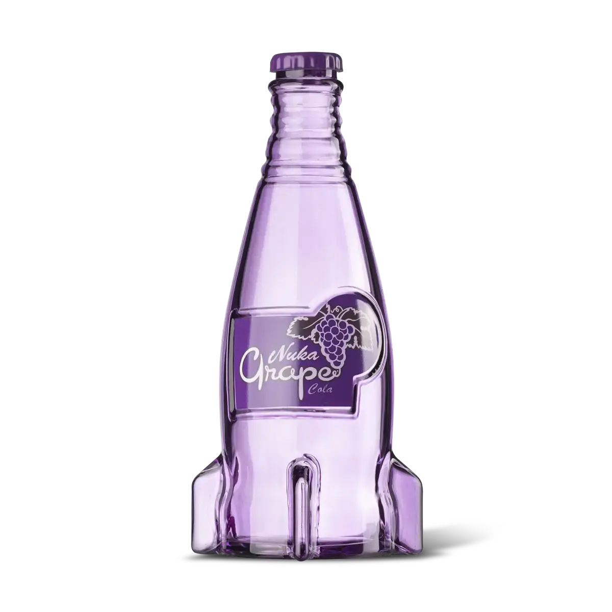 Fallout "Nuka Cola Grape" Glass Bottle and Caps Fallout "Nuka Cola Grape" Glass Bottle and Caps