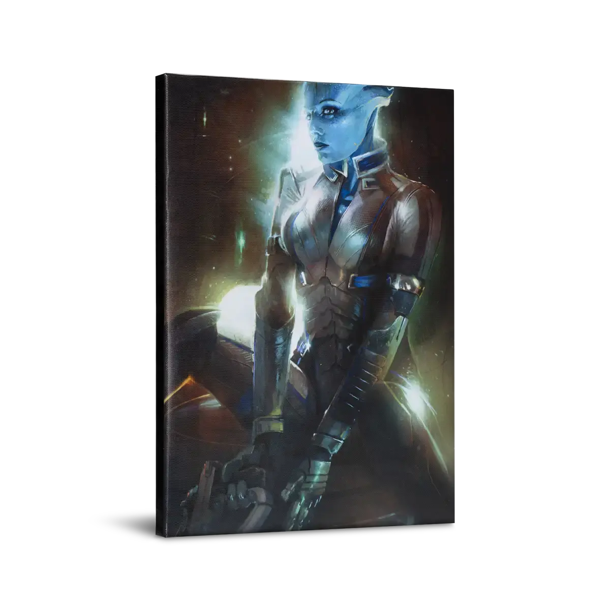 Mass Effect Liara Small Canvas Print