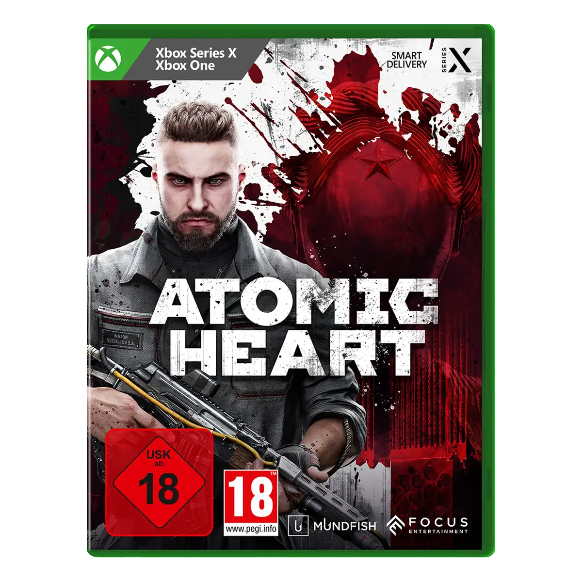 Atomic Heart (Xbox one / Xbox Series X) Cover Atomic Heart (Xbox one / Xbox Series X) Cover