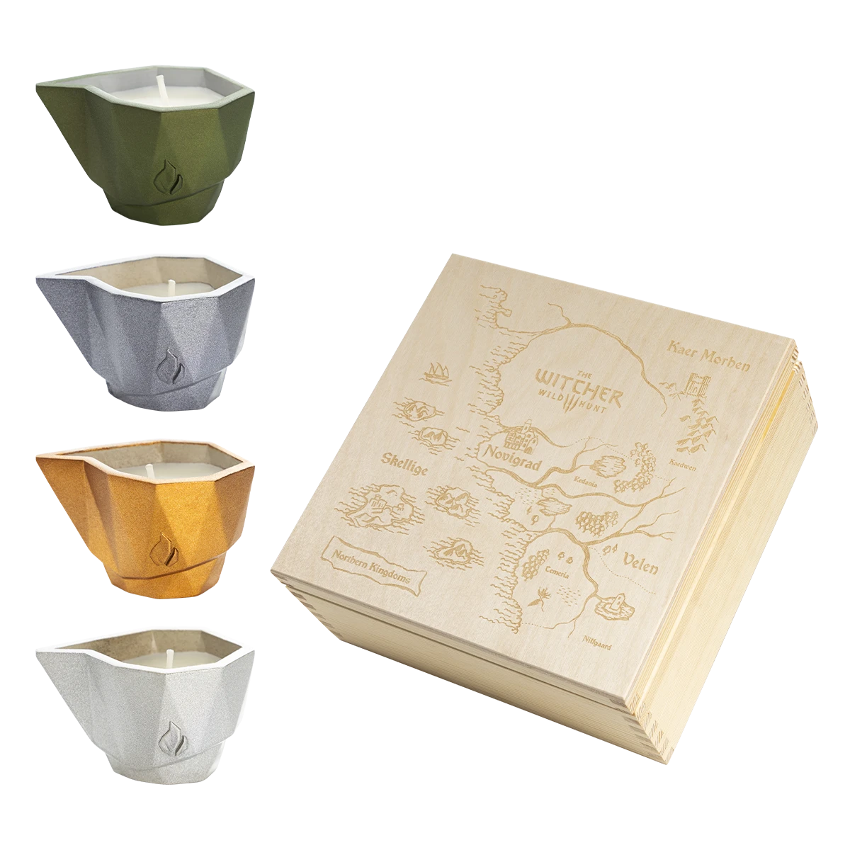 The Witcher Candle Set Cover The Witcher Candle Set Cover