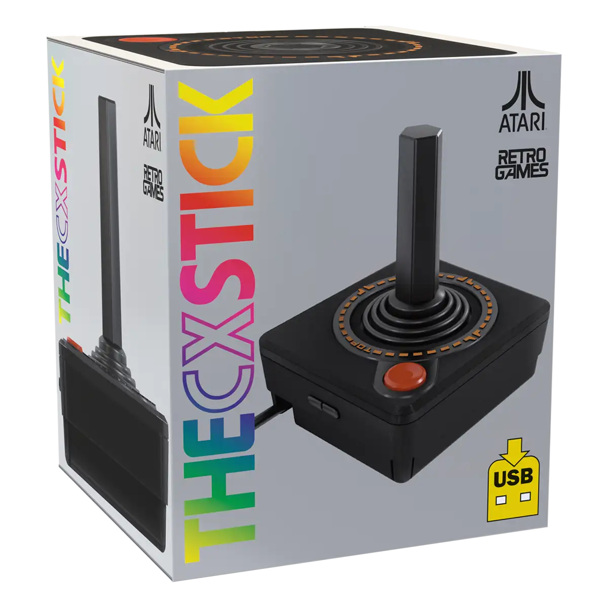 THECXSTICK (Solus Atari USB Joystick - Black) Cover THECXSTICK (Solus Atari USB Joystick - Black) Cover