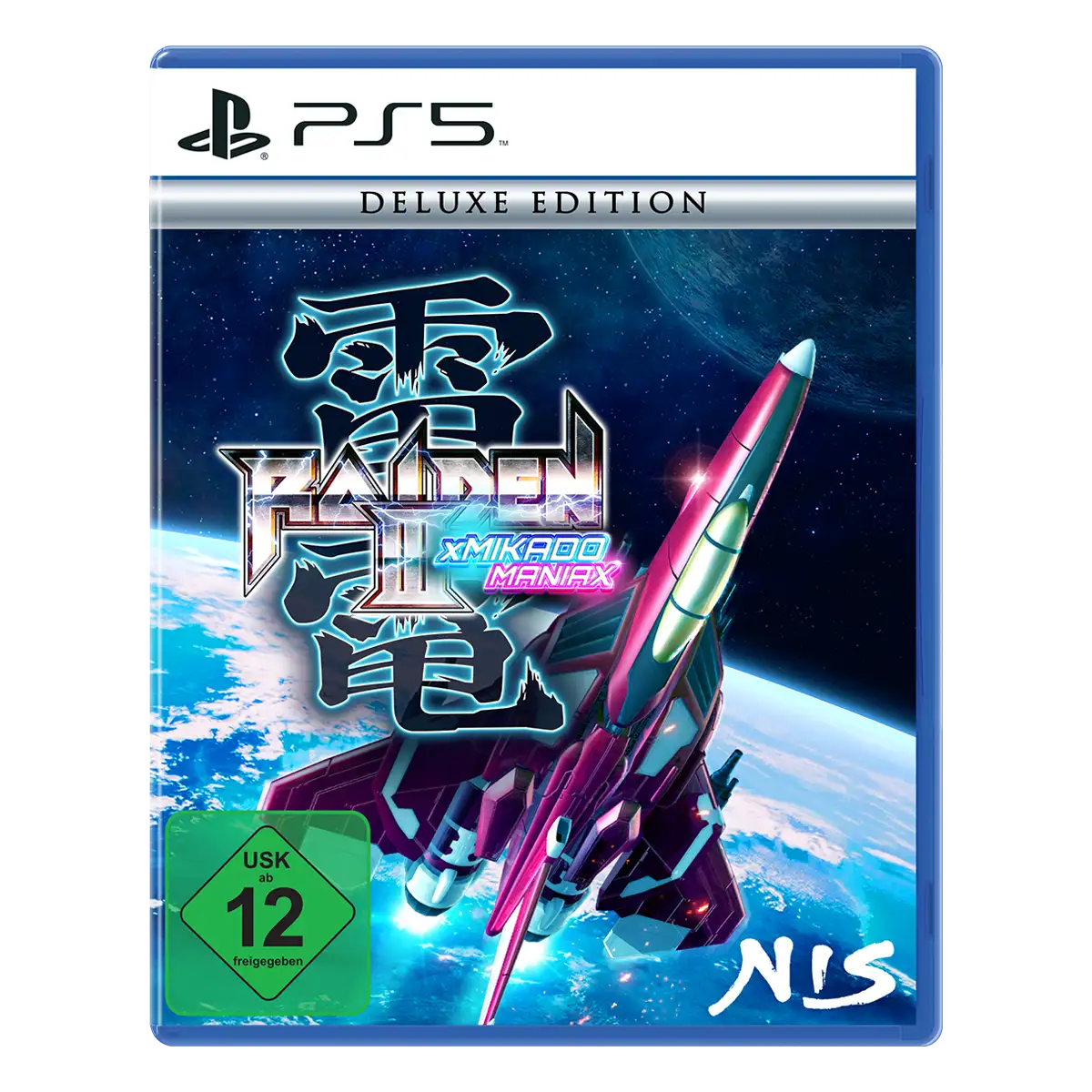 Raiden III x MIKADO MANIAX Deluxe Edition (PS5) Cover Raiden III x MIKADO MANIAX Deluxe Edition (PS5) Cover
