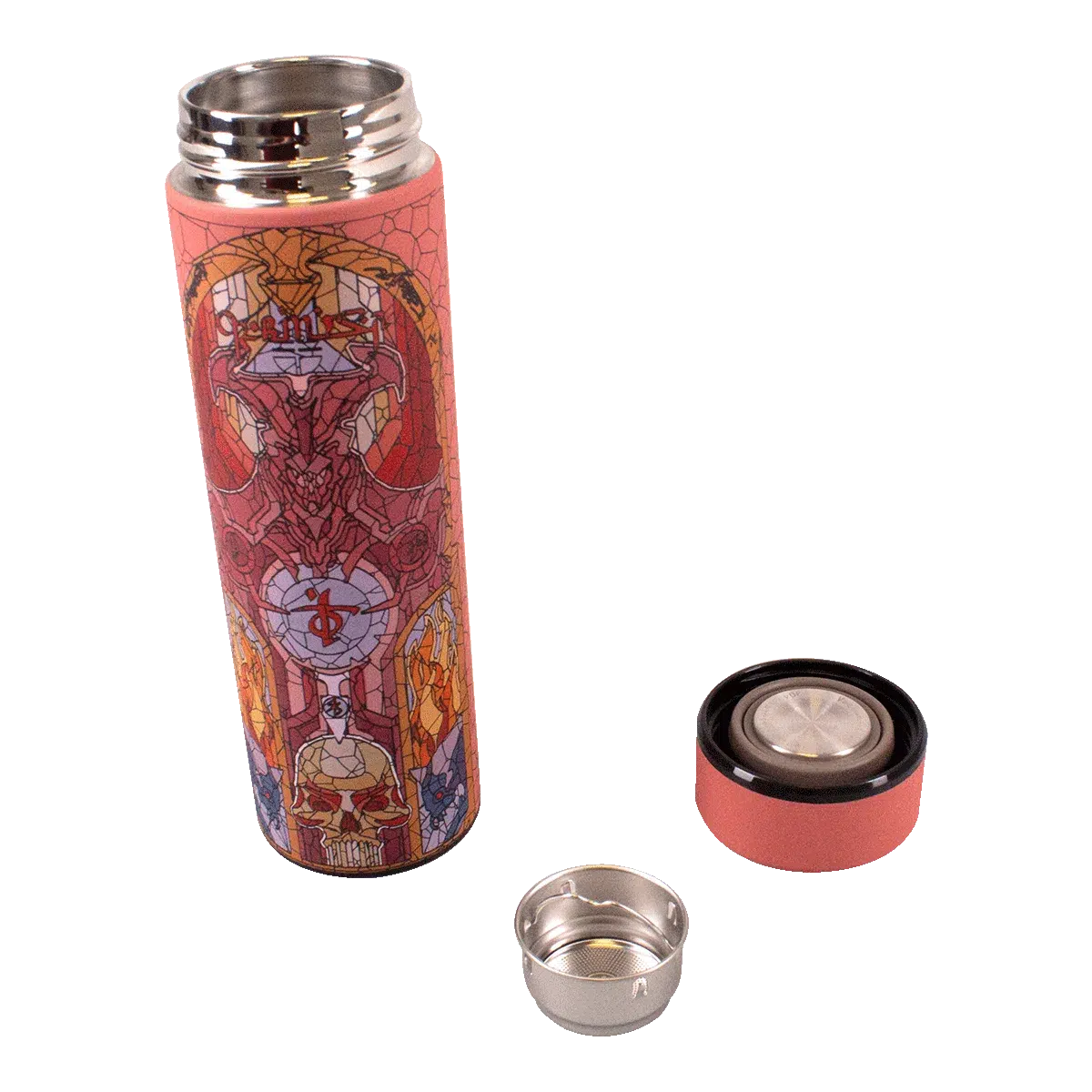 DOOM Eternal Thermo Bottle "Glass Stained Sentinel" Image 2