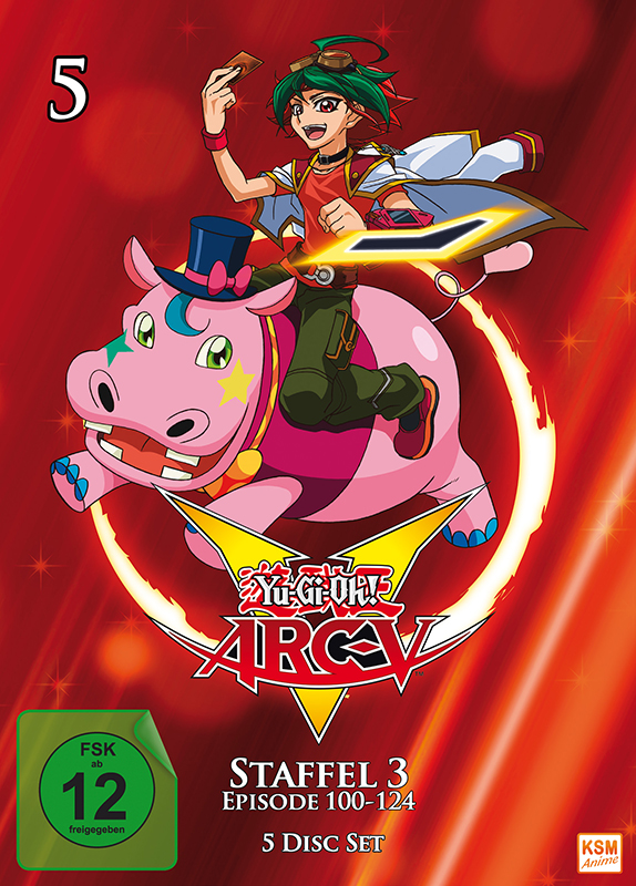 Yu-Gi-Oh! Arc-V - Staffel 3.1: Episode 100-124 Cover Yu-Gi-Oh! Arc-V - Staffel 3.1: Episode 100-124 Cover