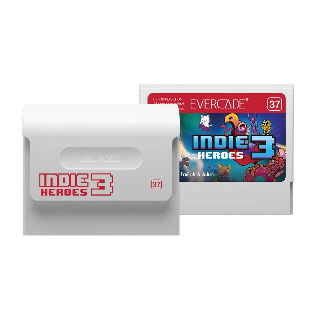 Blaze Evercade Indie Heroes Collection 3 Cartridge Thumbnail 2