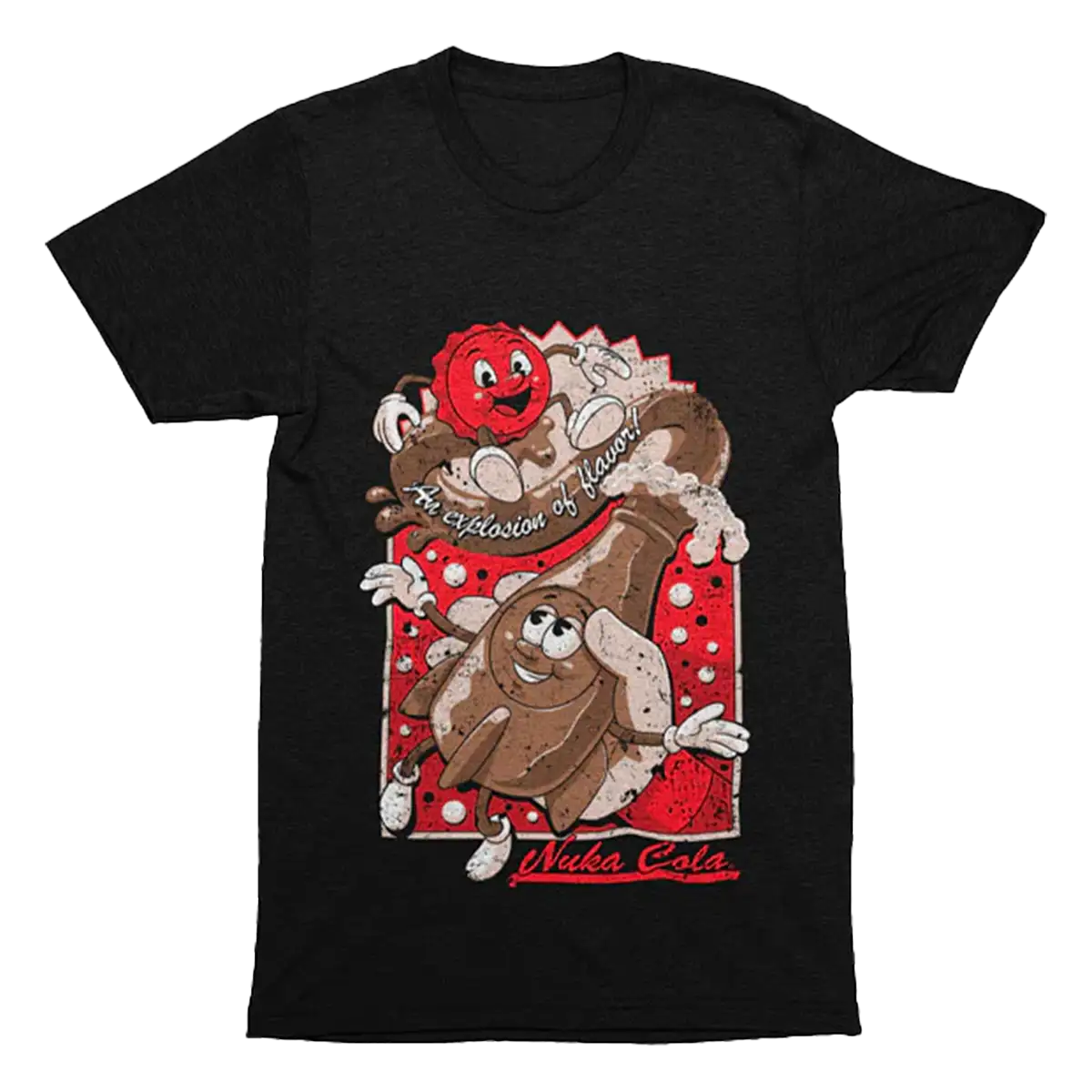 Fallout T-Shirt “Nuka Cola Vintage Ad” S Cover Fallout T-Shirt “Nuka Cola Vintage Ad” S Cover