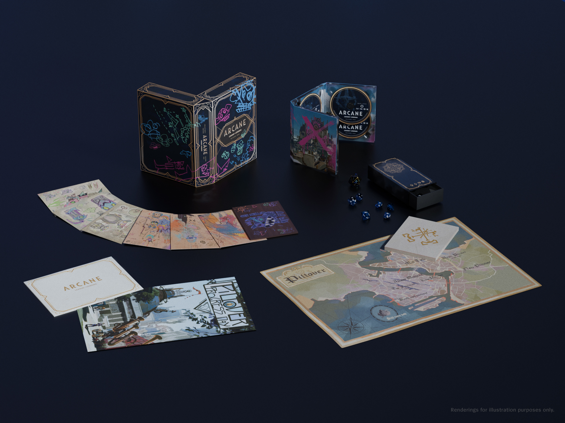 Arcane - League of Legends - Staffel 1 (Deluxe Edition, 3 4K-UHDs+3 Blu-rays) (exkl. Shop) Arcane - League of Legends - Staffel 1 (Deluxe Edition, 3 4K-UHDs+3 Blu-rays) (exkl. Shop)