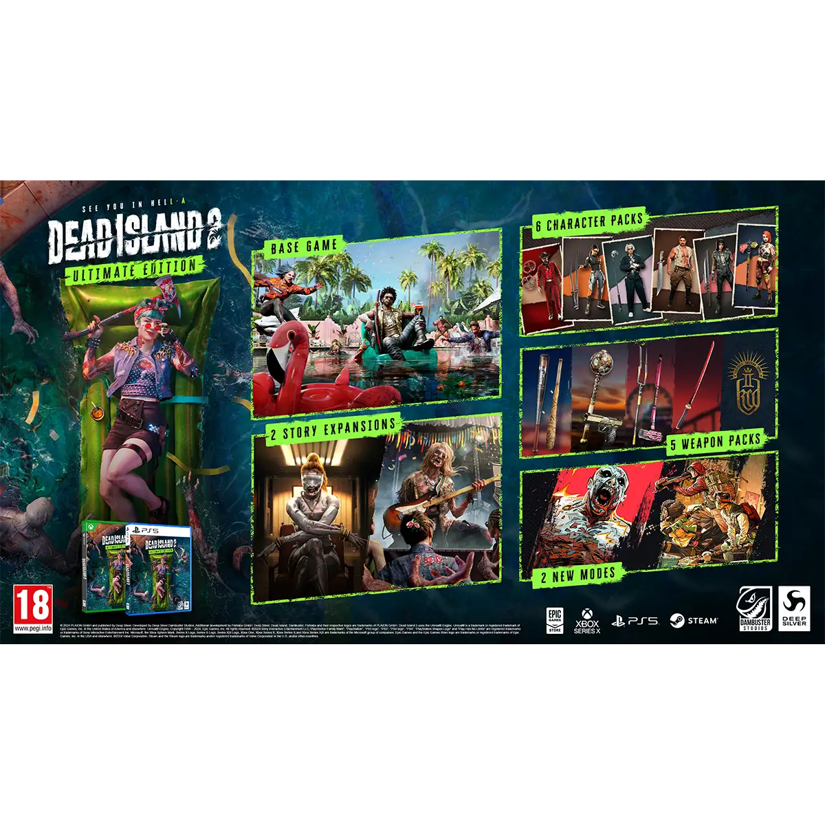 Dead Island 2 Ultimate Edition (PS5) (PEGI) Dead Island 2 Ultimate Edition (PS5) (PEGI)