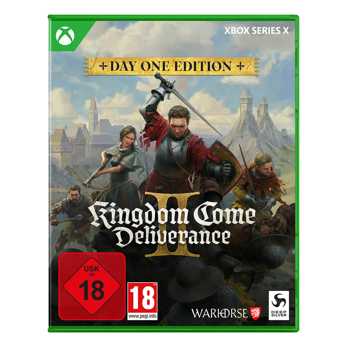 Kingdom Come: Deliverance II Day One Edition (XSRX) PEGI Cover