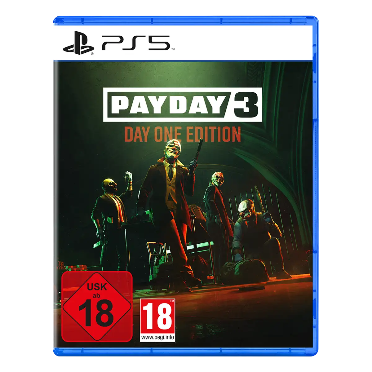 PAYDAY 3 Day One Edition (PS5) Cover PAYDAY 3 Day One Edition (PS5) Cover