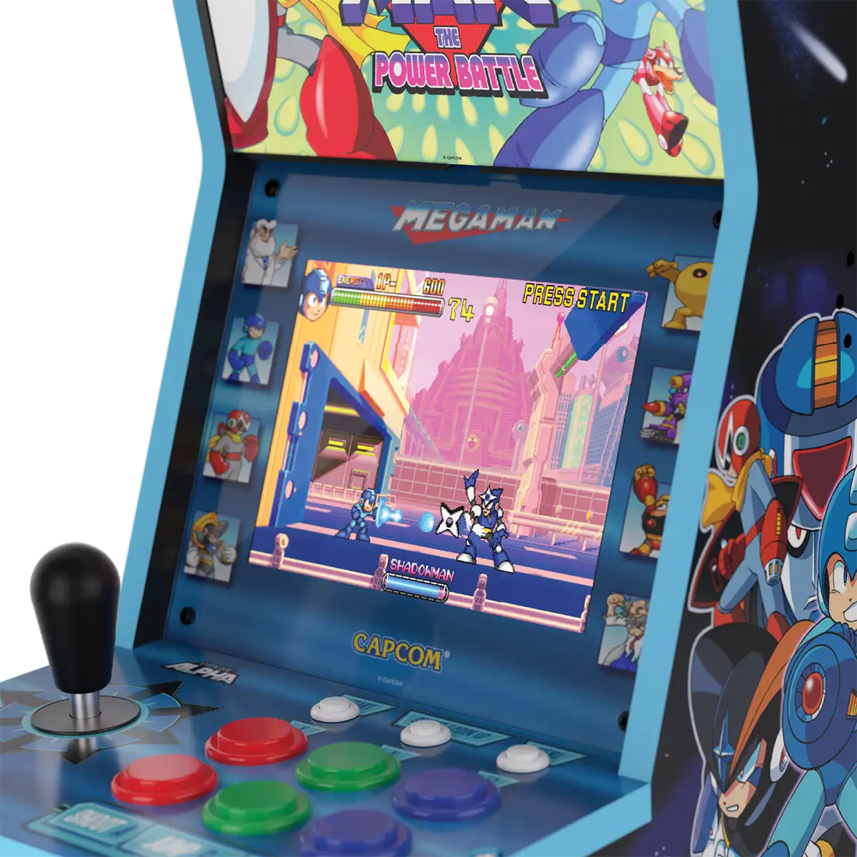 Blaze Evercade Alpha Mega Man Bartop Arcade Image 16