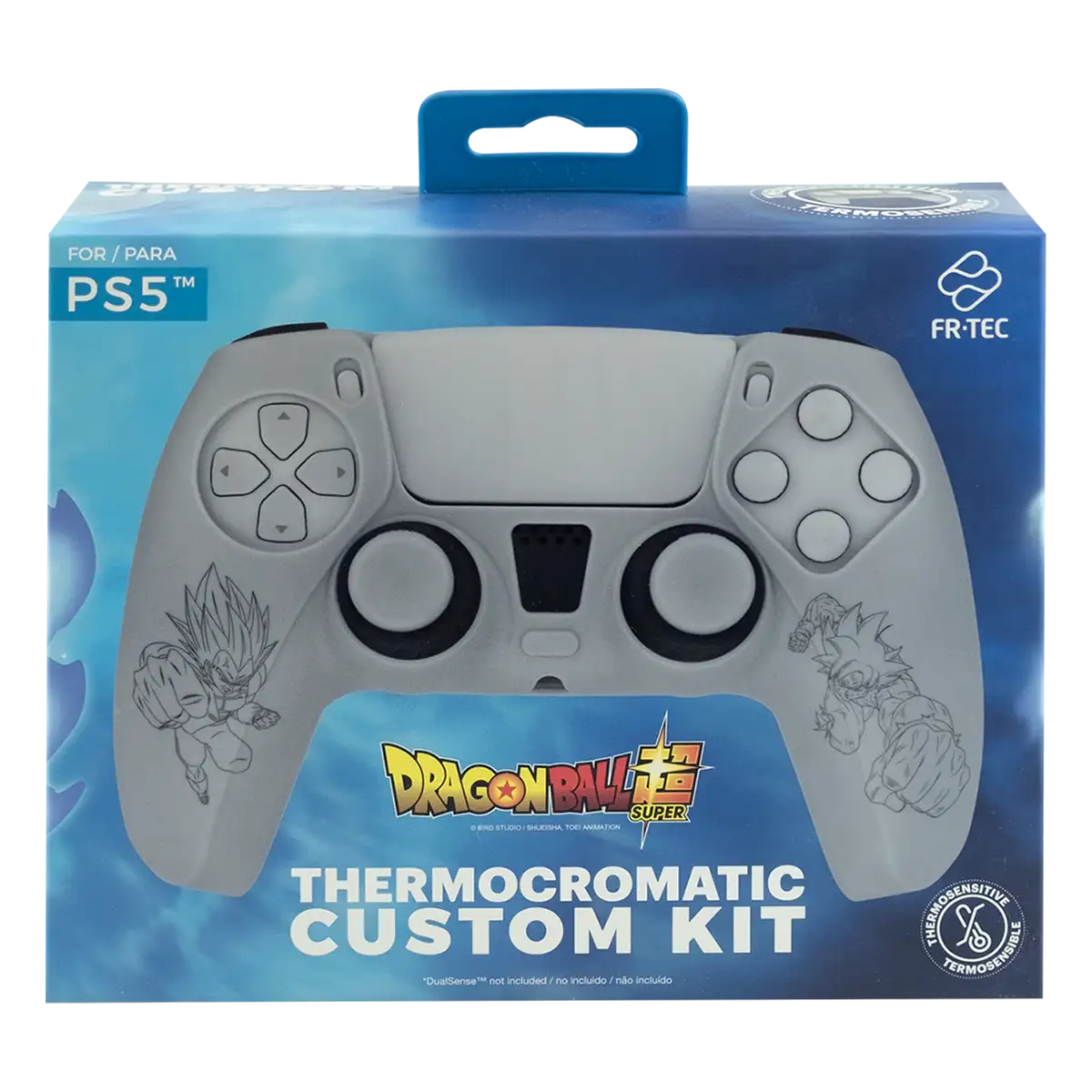 PS5 Dragon Ball Super Thermocromatic Silicone Skin + Grips PS5 Dragon Ball Super Thermocromatic Silicone Skin + Grips