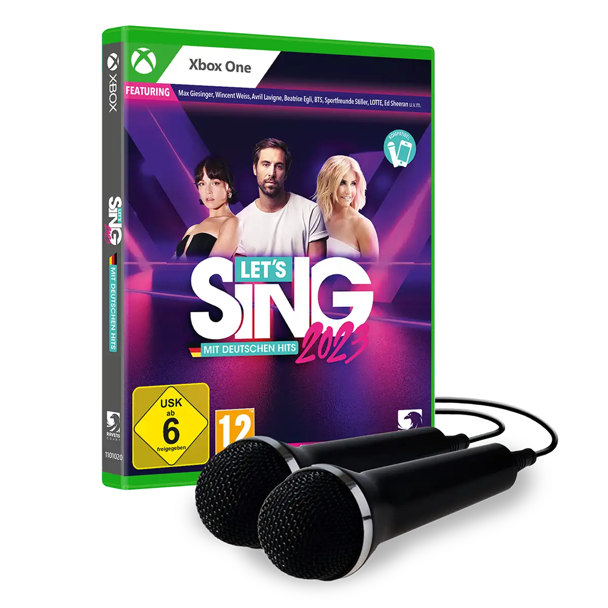 Let's Sing 2023 German Version [+ 2 Mics] (Xbox One)