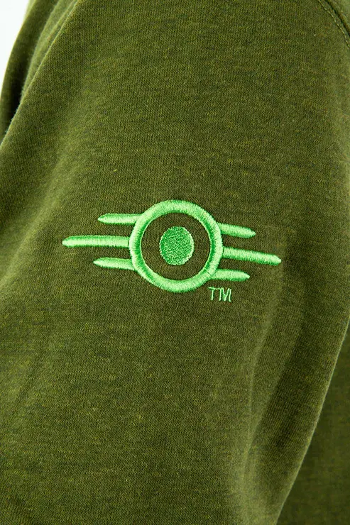 Fallout Analog Pip-Boy Zip Up Hoodie S Fallout Analog Pip-Boy Zip Up Hoodie S