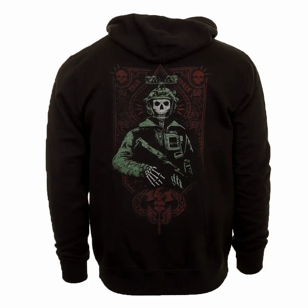 Call of Duty Zip-Hoodie "Ghost" Black S Call of Duty Zip-Hoodie "Ghost" Black S