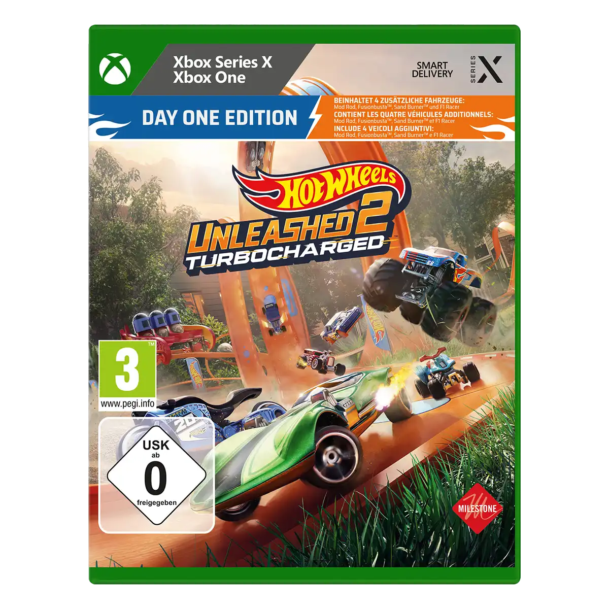 Hot Wheels Unleashed™  2 Turbocharged Day One Edition (Xbox One / Xbox Series X)
